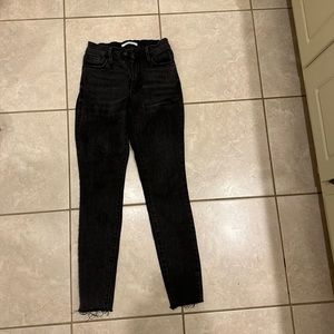 Black PacSun high rise jeggings